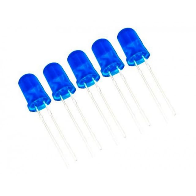 5mm Blue LED - 5pcs pack